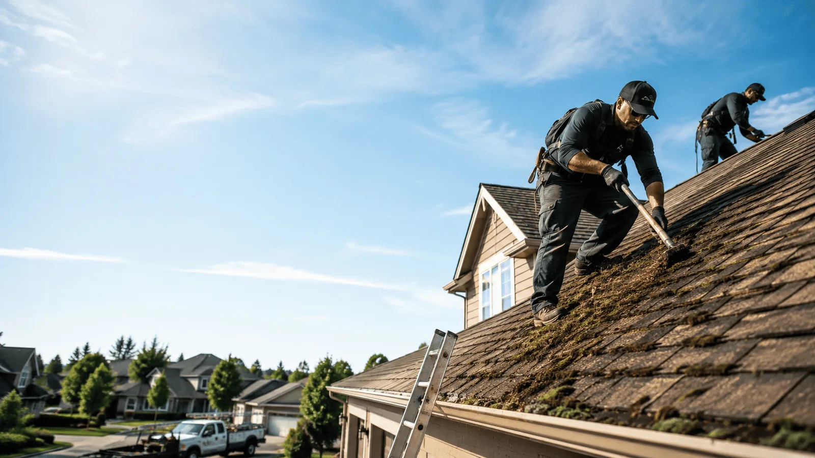 Roof Moss Removal in Disney, OK near me